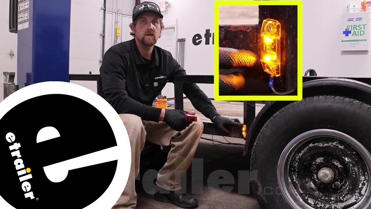 Command Electronics Hot Dot LED Trailer Clearance and Side Marker Light Installation Guide
