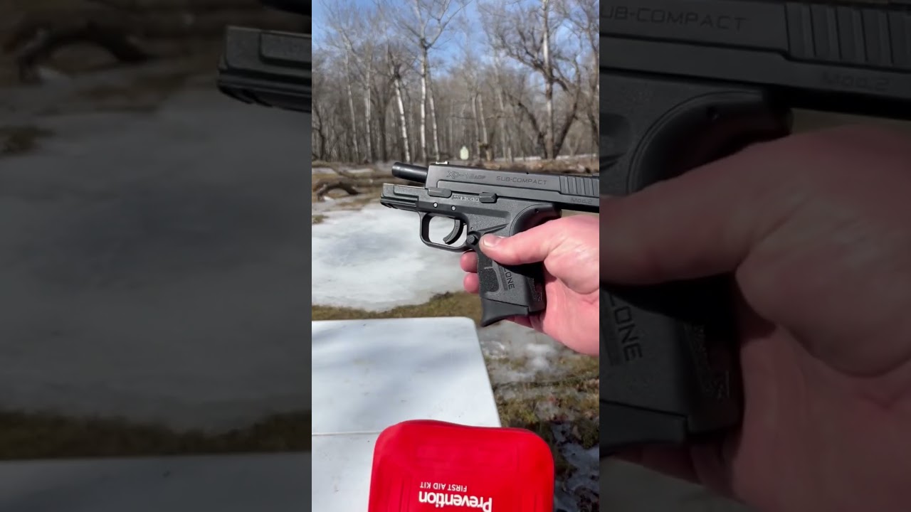 My First 45: Springfield XD Mod 2 Sub-compact #rangetime