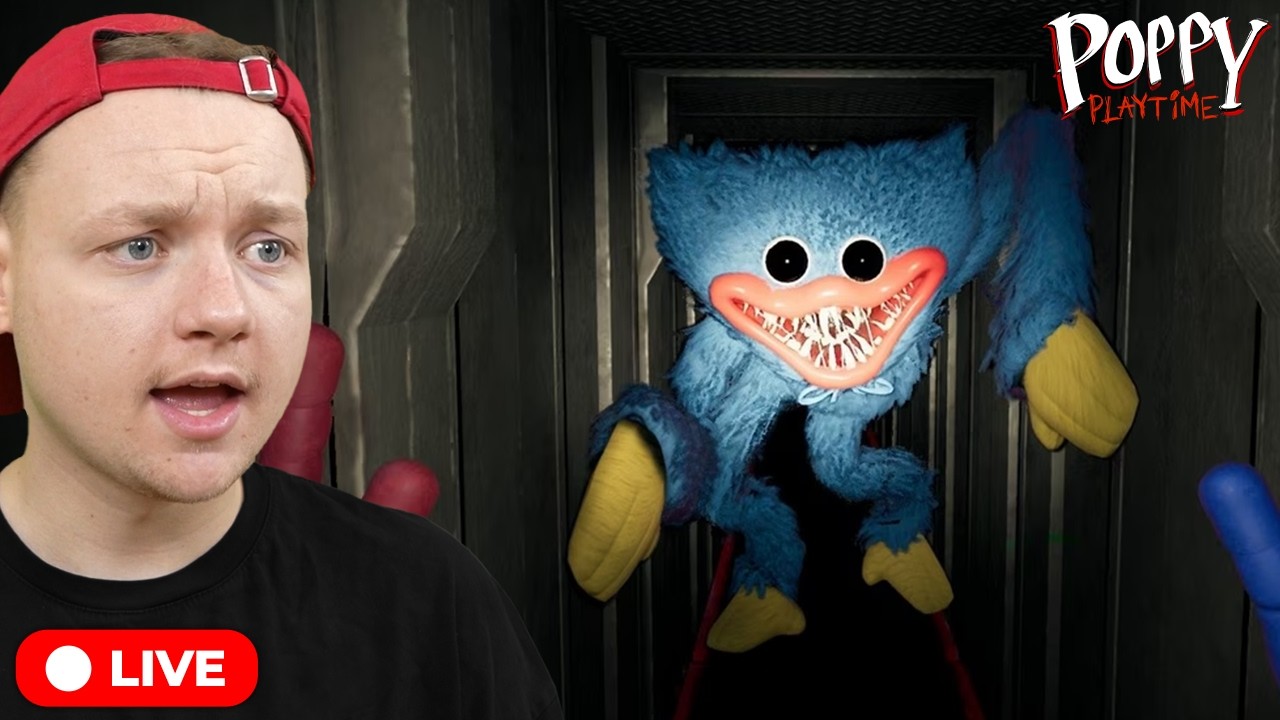 🔴 LIVE - JE DÉCOUVRE POPPY PLAYTIME (Chapitre 1)