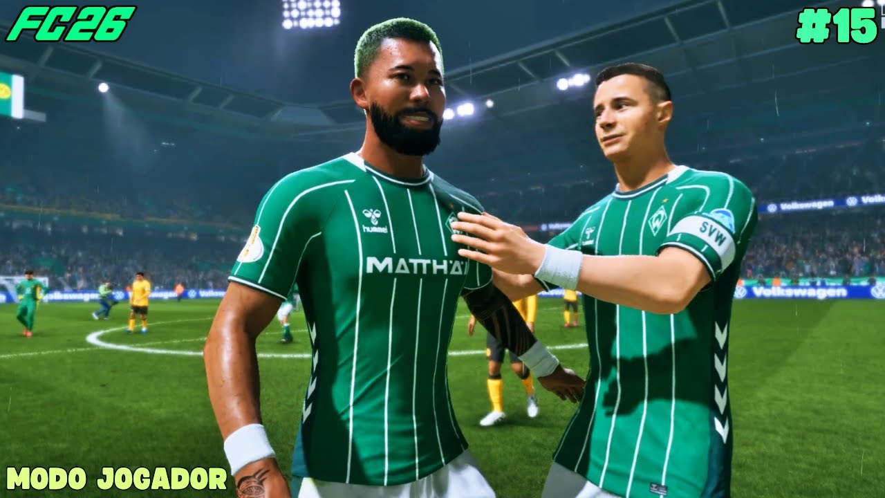 SURGINDO UM NOVO ÍDOLO em BREMEN!😎🔥| MODO CARREIRA JOGADOR FC26 | EP15