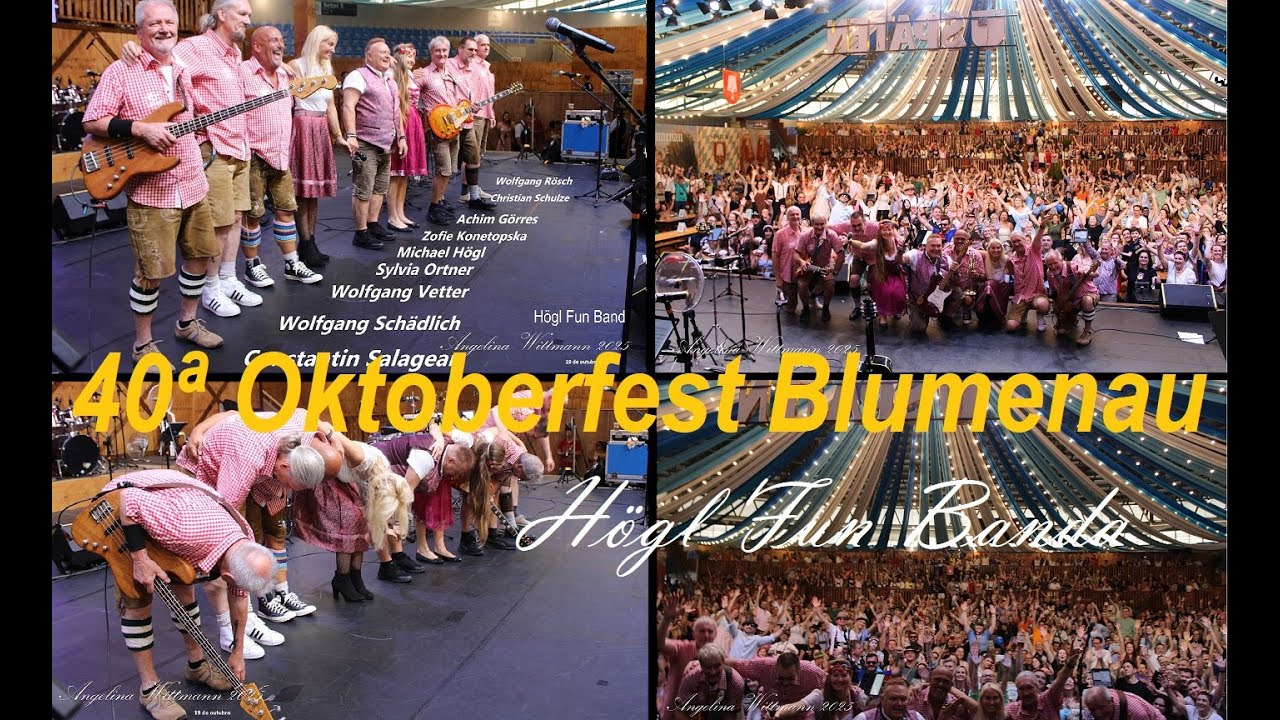 40&ordf; OKTOBERFEST BLUMENAU - H&Ouml;GL FUN BAND - 19/10