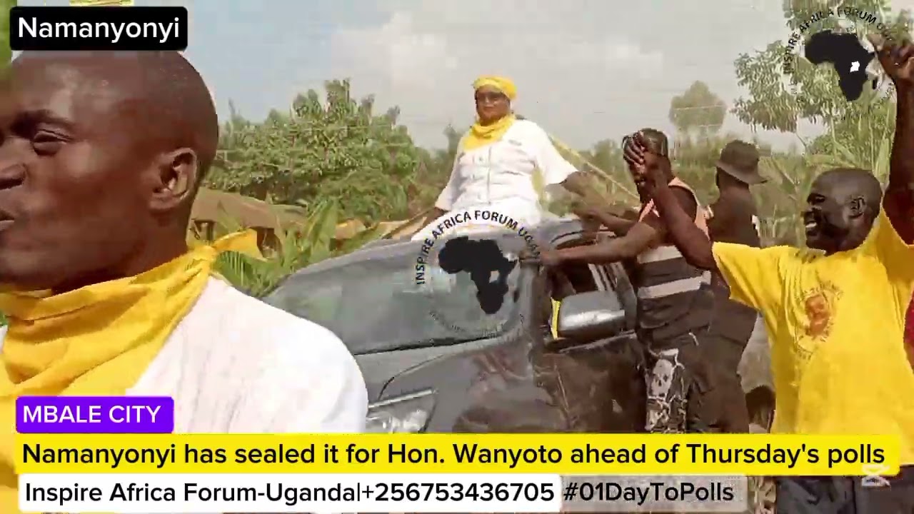 Namanyonyi has sealed it for Hon. Wanyoto ahead of Thursday's polls 