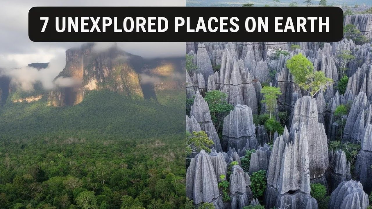 7 Unexplored Places on Earth Seen on Google Earth