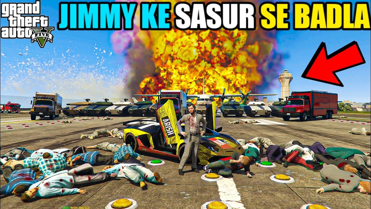 GTA 5 : MICHAEL KO JIMMY KE SASUR SE BADLA LENA HAI WITH BEAST AK 47 ❤️ | GTA 5 GAMEPLAY #91