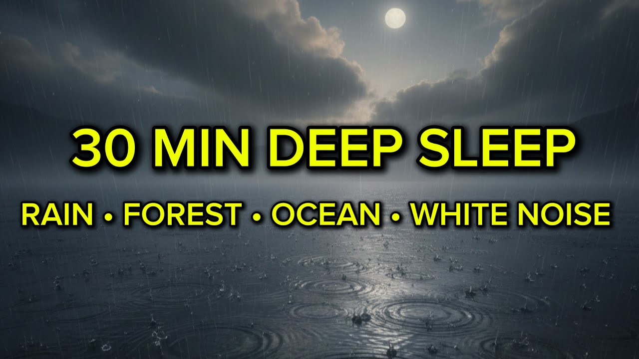 30 Minute Deep Sleep Ambient Sound | Calm Relaxing Atmosphere