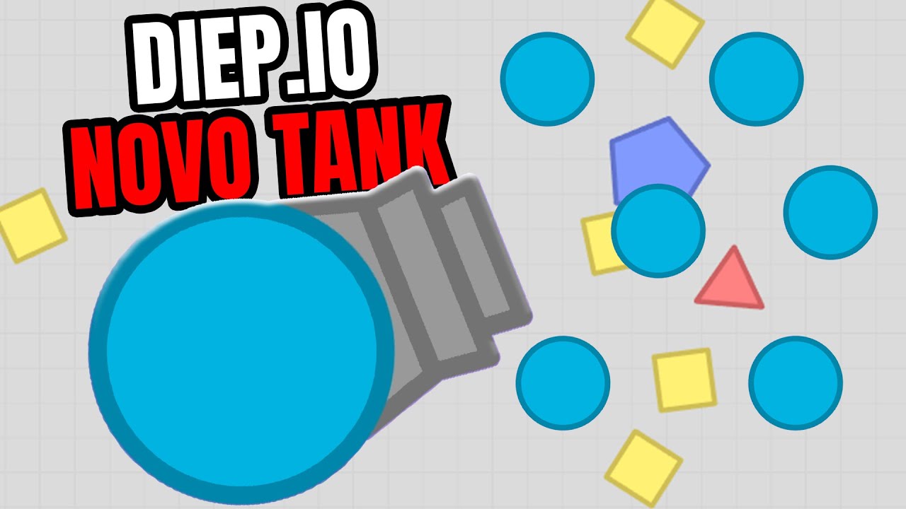 USEI O NOVO TANQUE! Firework Tank é o Mais Forte do DIEP.IO?