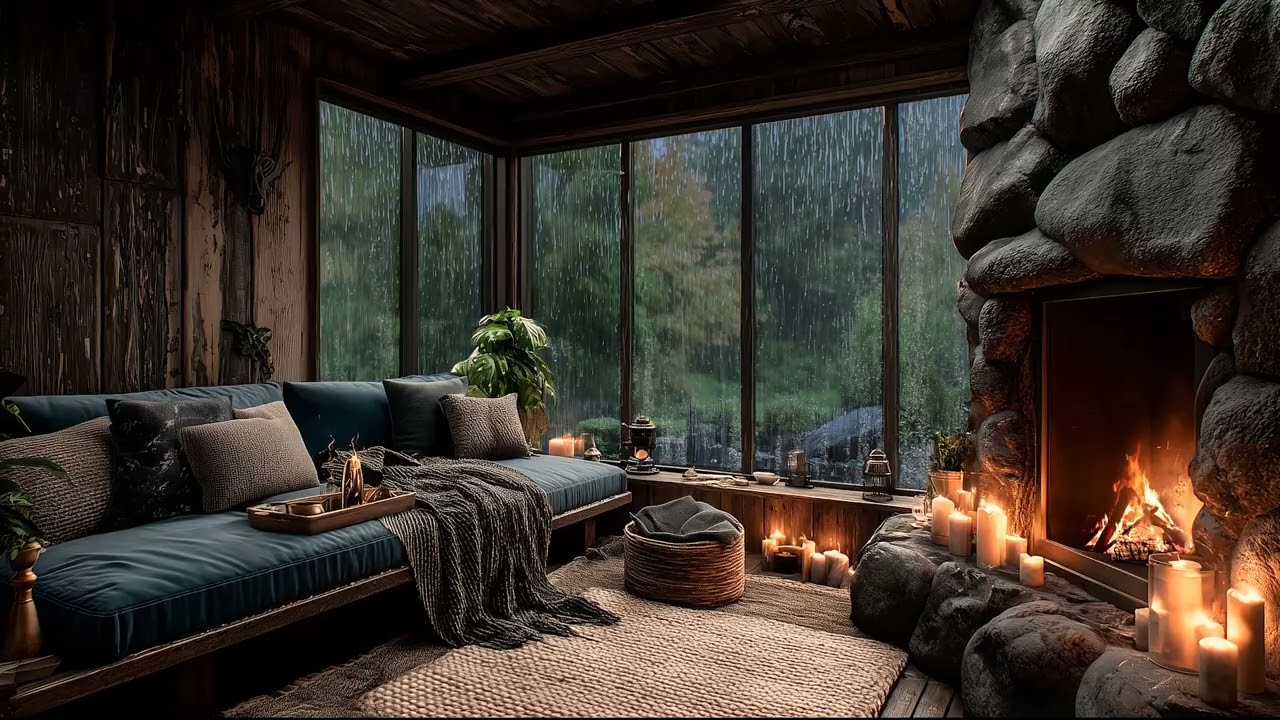 Soothing Sunset River Sounds | Natural Water Flow Ambience for Deep Sleep & Total Relaxation