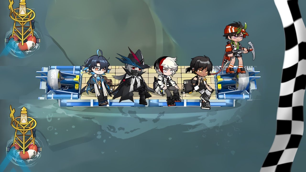I Played Boat Racing in Arknights (Co-op)