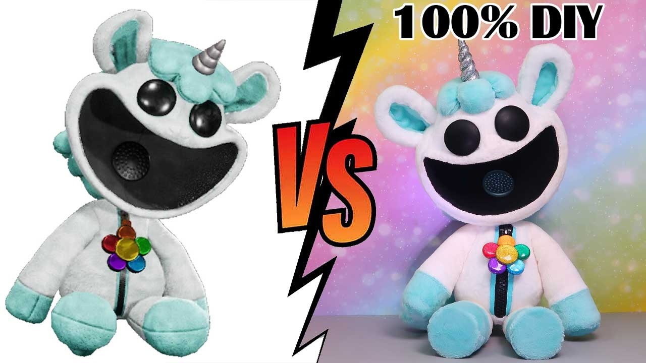 DIY: Haz tu propio Peluche de Craftycorn 100% Realista de los Smiling Critters de Poppy playtime