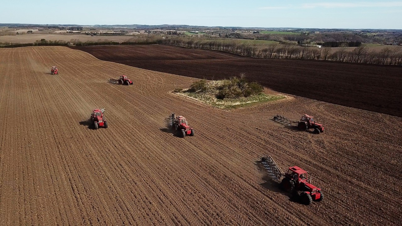 Volvo BM Plowing Day | Big Farming