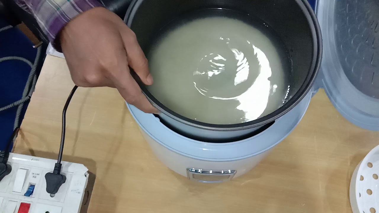 kutchina rice cooker demo