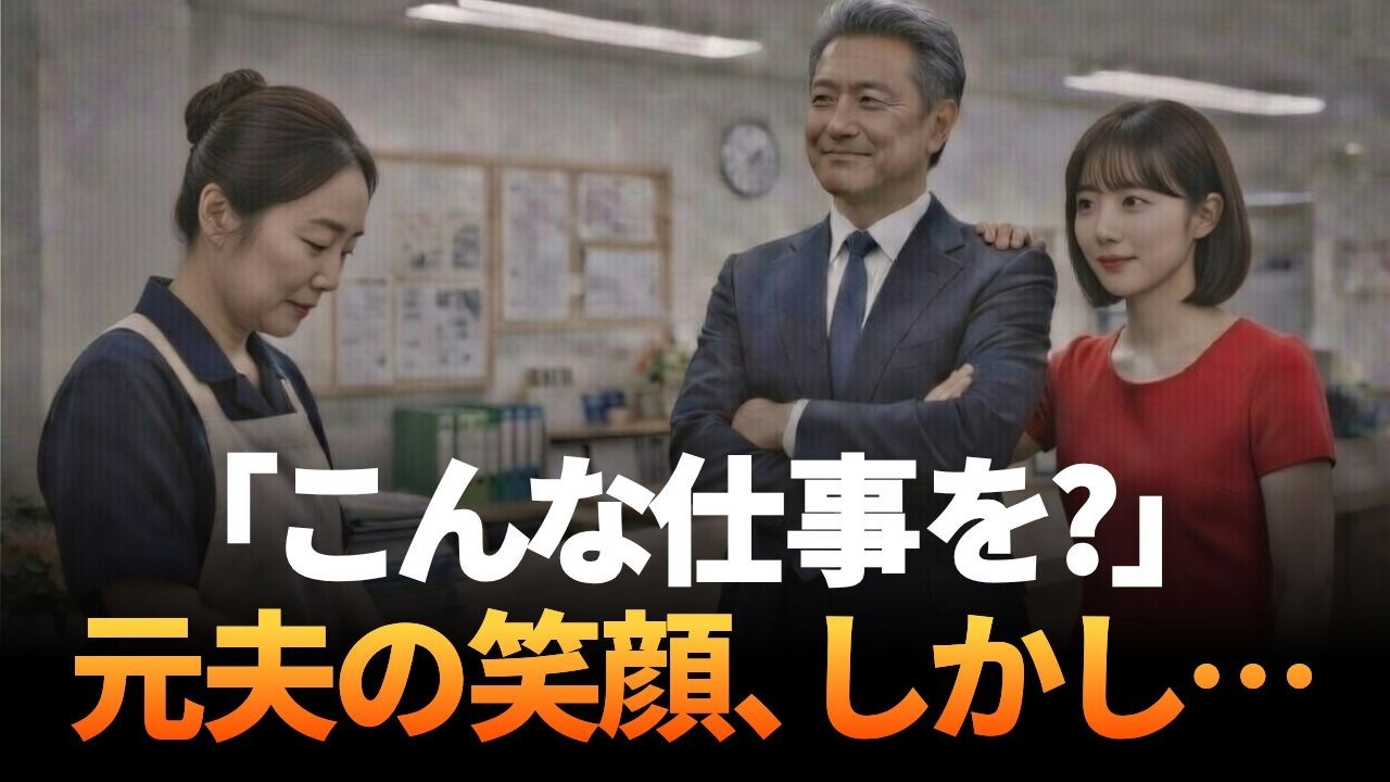 【60代・逆転】  「昔はアナウンサーでいらしたんですよね」嘲笑した元夫、しかし…