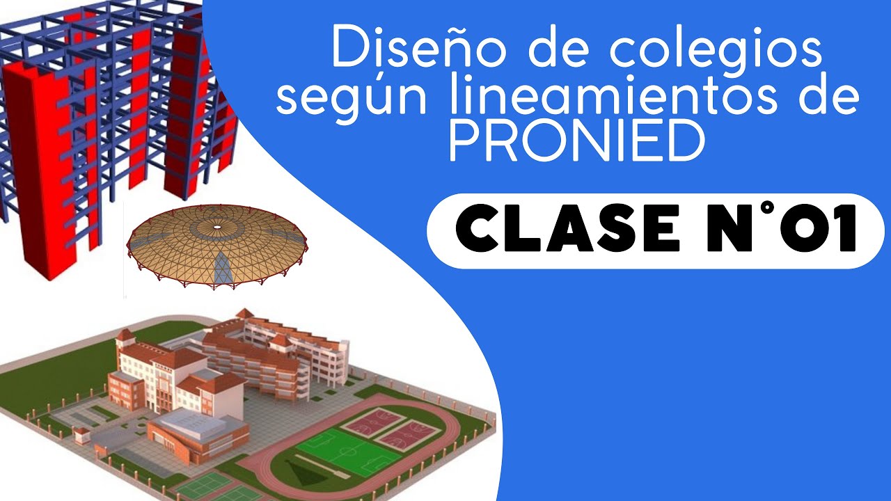 Diseño de colegios según lineamientos de PRONIED-1