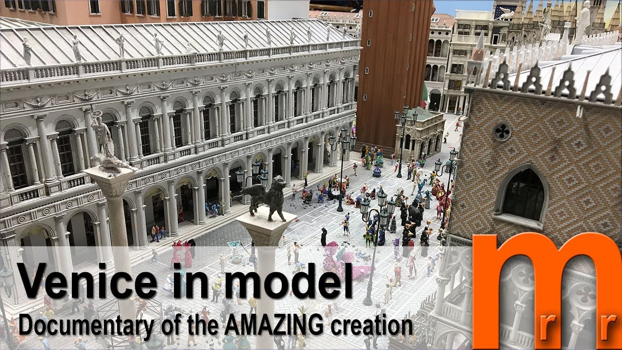 Amazing scale model of Venice!