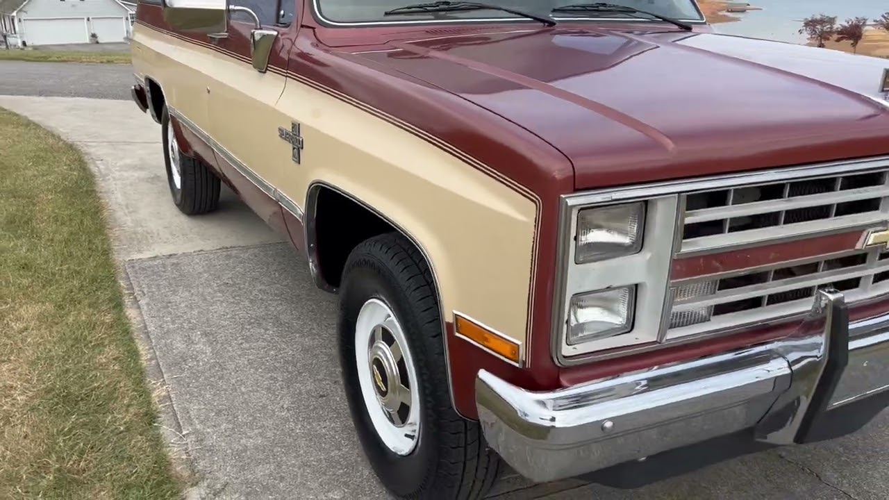 No Reserve!! Beautiful 1987 Chevy Suburban 454 3/4 Ton Walk Around Video and Description.  eBay!!