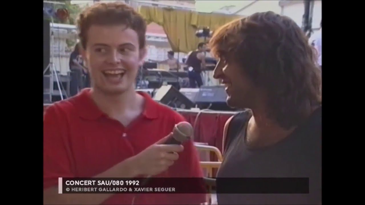Sau - Entrevista i concert a Parets del Vallès 1992