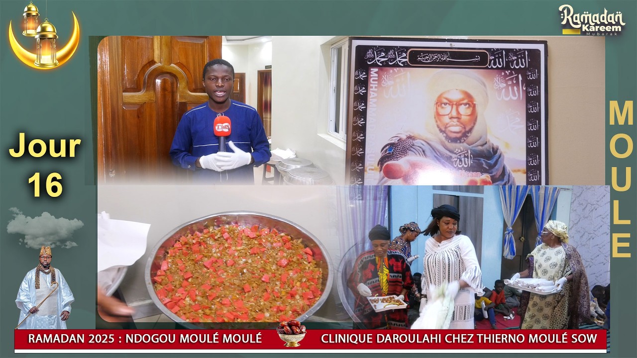 NDOGOU MOULE 16EME JOUR CHEZ MOUHAMED ELHADJI THIERNO MOULE SOW