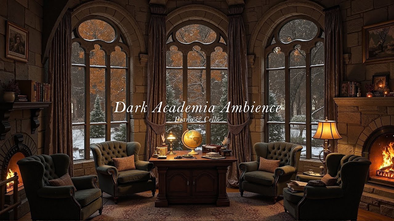 Once You have Found Your Peaceful Place | Melancholic Piano and Dark Academia Playlist