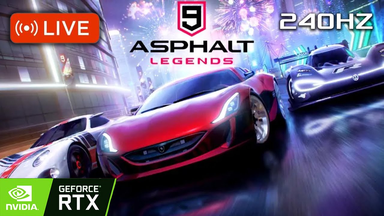 ASPHALT LEGENDS 9 LIVE 🔴 | Pro Gameplay | Multiplayer Racing | High Graphics | Bangla Live