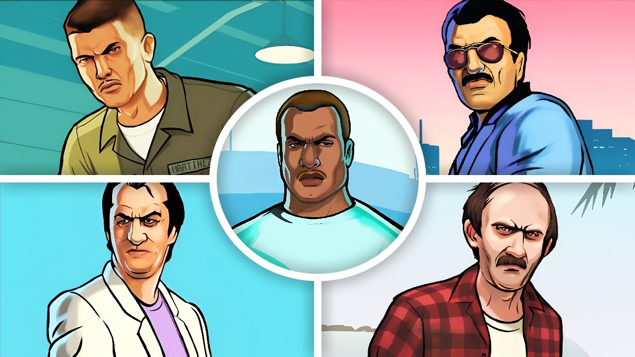 GTA VICE CITY STORIES — Все боссы и концовки (4K 60 кадров в секунду)