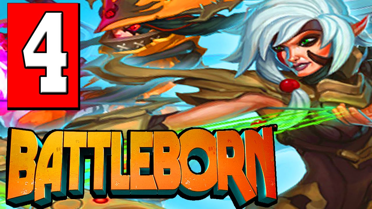 BATTLEBORN Walkthrough Part 4 - MISSION THE AENTINEL / THE OLD SENTINEL BOSS