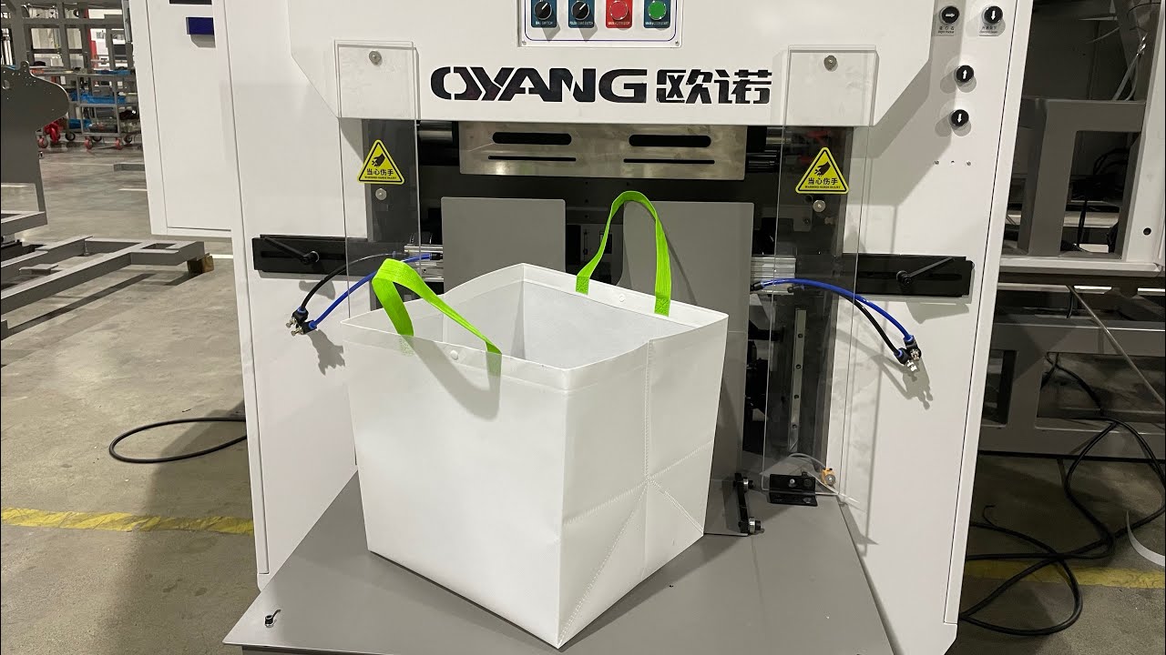 W38×G35×H37! 35cm Big Gusset Pizza/Cake Box/Take Away Food /Leader Non Woven Box Bag Making Machine