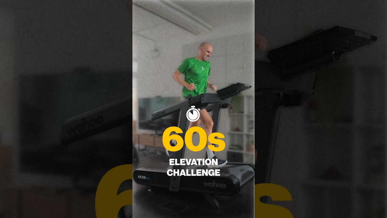 60 seconds. One monster hill. Who&rsquo;s climbing highest? 🧗