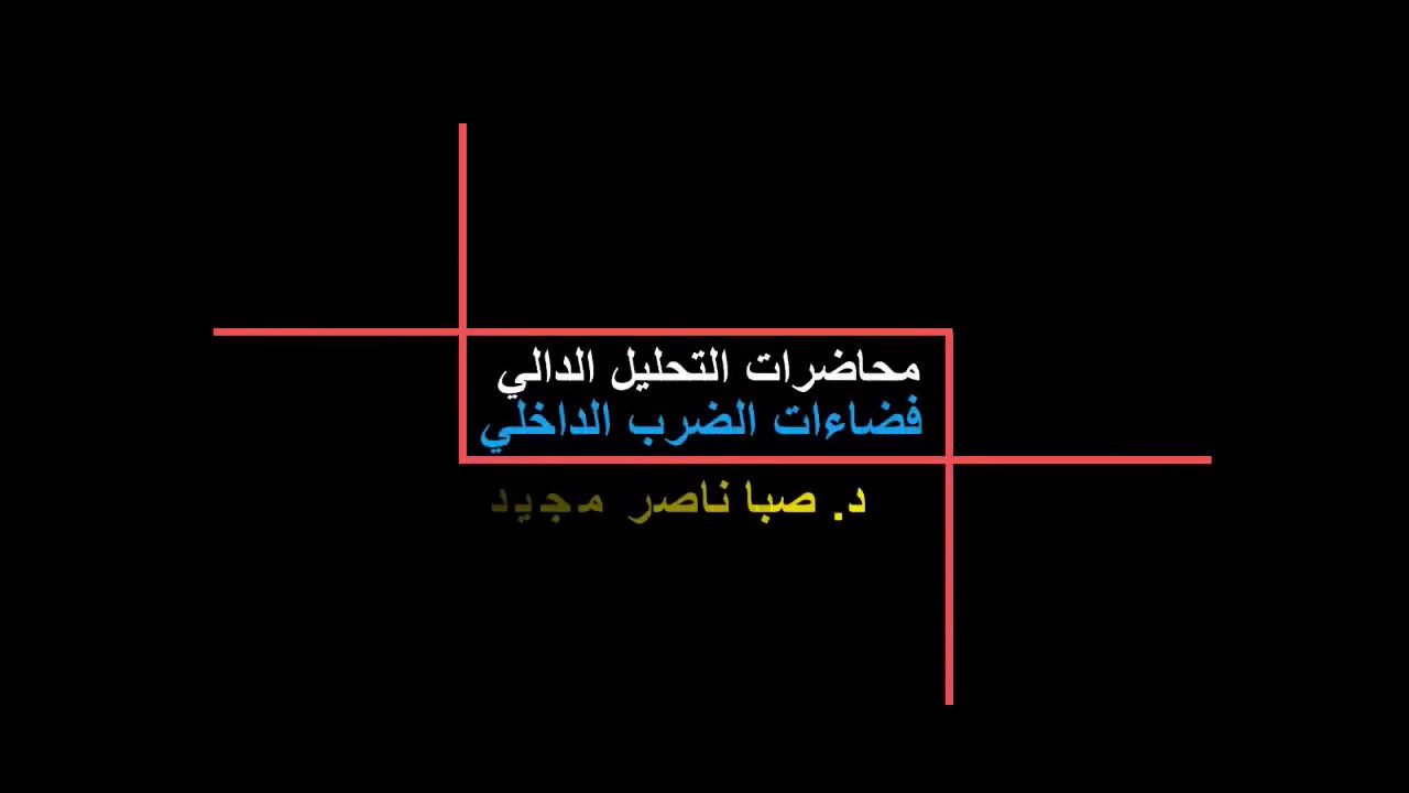 محاضرة 38 (ج1)/ الفصل الرابع/ تعريف فضاءات الضرب الداخلي/ د. صبا ناصر