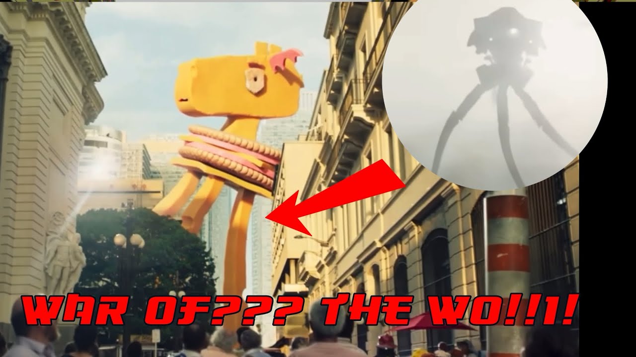 Lunchables ad references War of the Worlds???