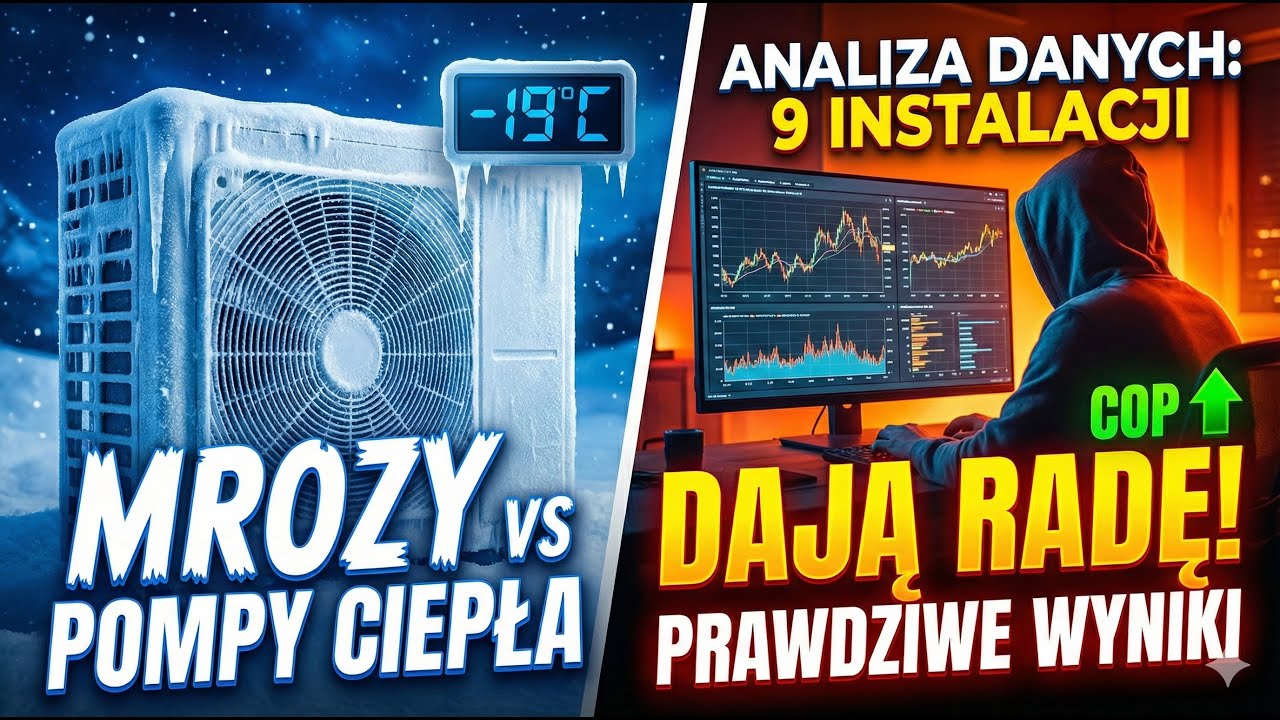 Ile NAPRAWDĘ kosztuje grzewanie pompą ciepła w mrozie?