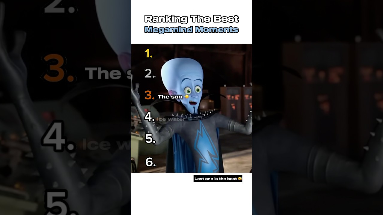 Ranking The Best Megamind Moments