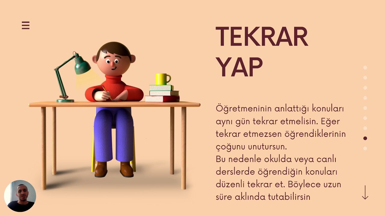 ÇOCUKLAR İÇİN VERİMLİ DERS ÇALIŞMA YÖNTEMLERİ- DERSLERİME NASIL ÇALIŞMALIYIM ? (İLKOKUL )