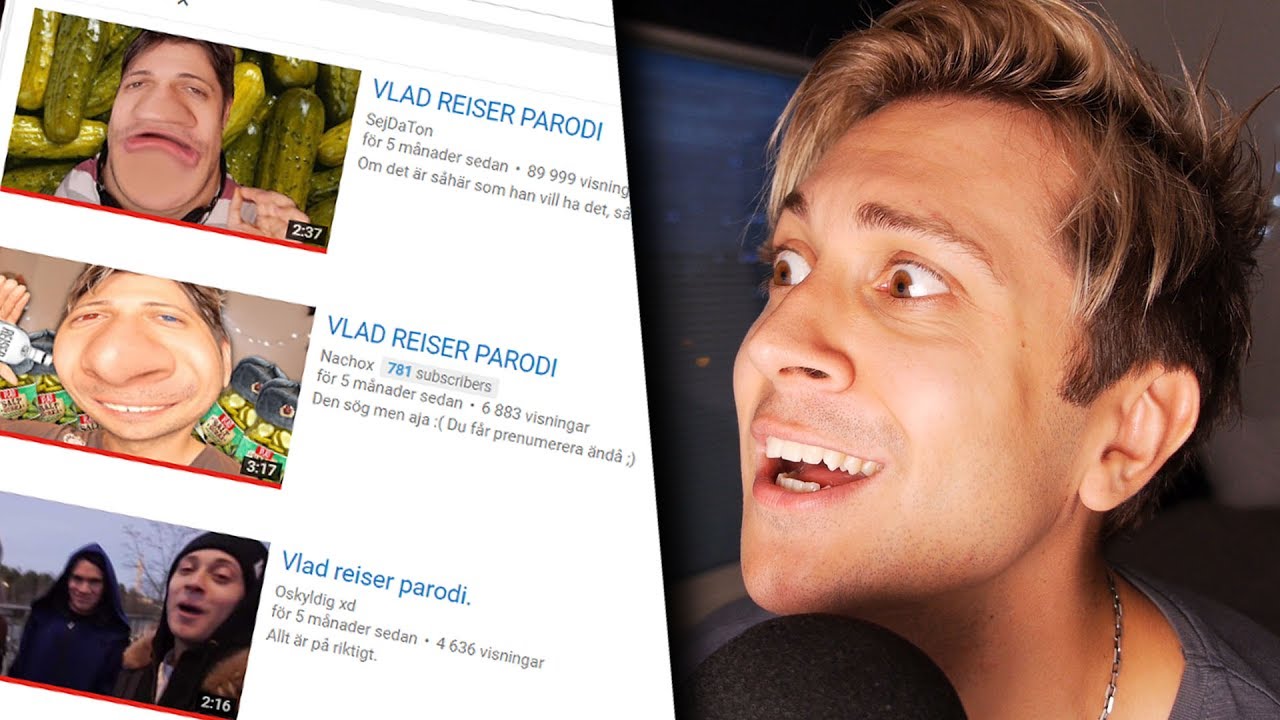REAGERAR PÅ ERA VLAD REISER PARODIER