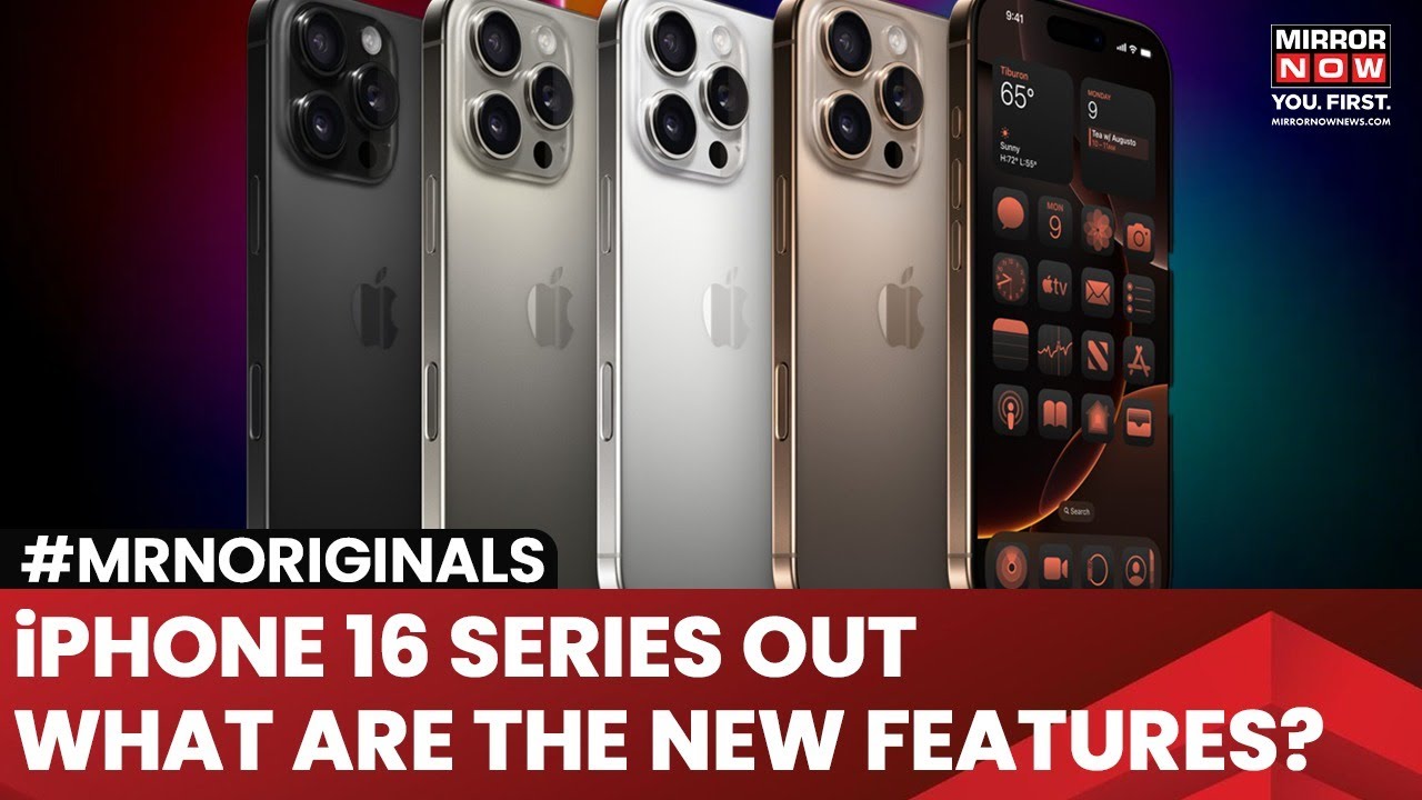 Apple Launches iPhone 16 Series | Camera Control, Action Button; Big Changes In The Spotlight