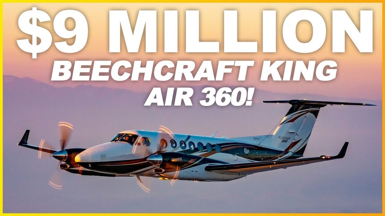 Inside This AMAZING $9 Million Beechcraft King Air 360!