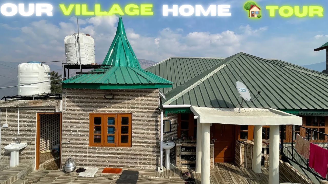 Our Village Home 🏡 Tour // Explained By Neha / Papa  And  Me
