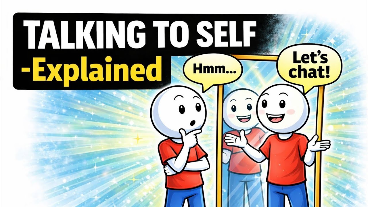 Talking to Yourself #Mindsparks #Psychology #SelfTalk #HumanBehavior