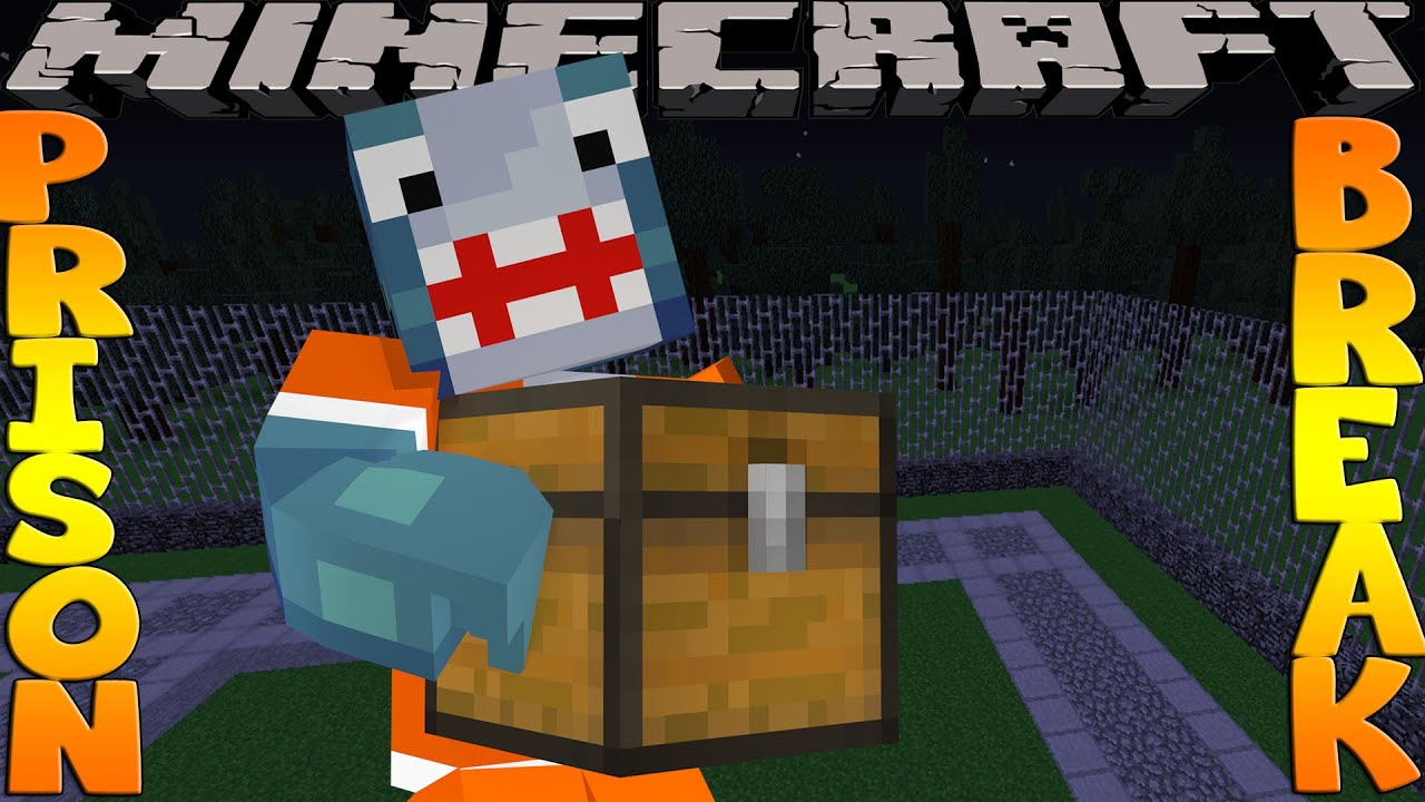 Minecraft PRISON BREAK - THE SECRET TUNNEL ESCAPE!!