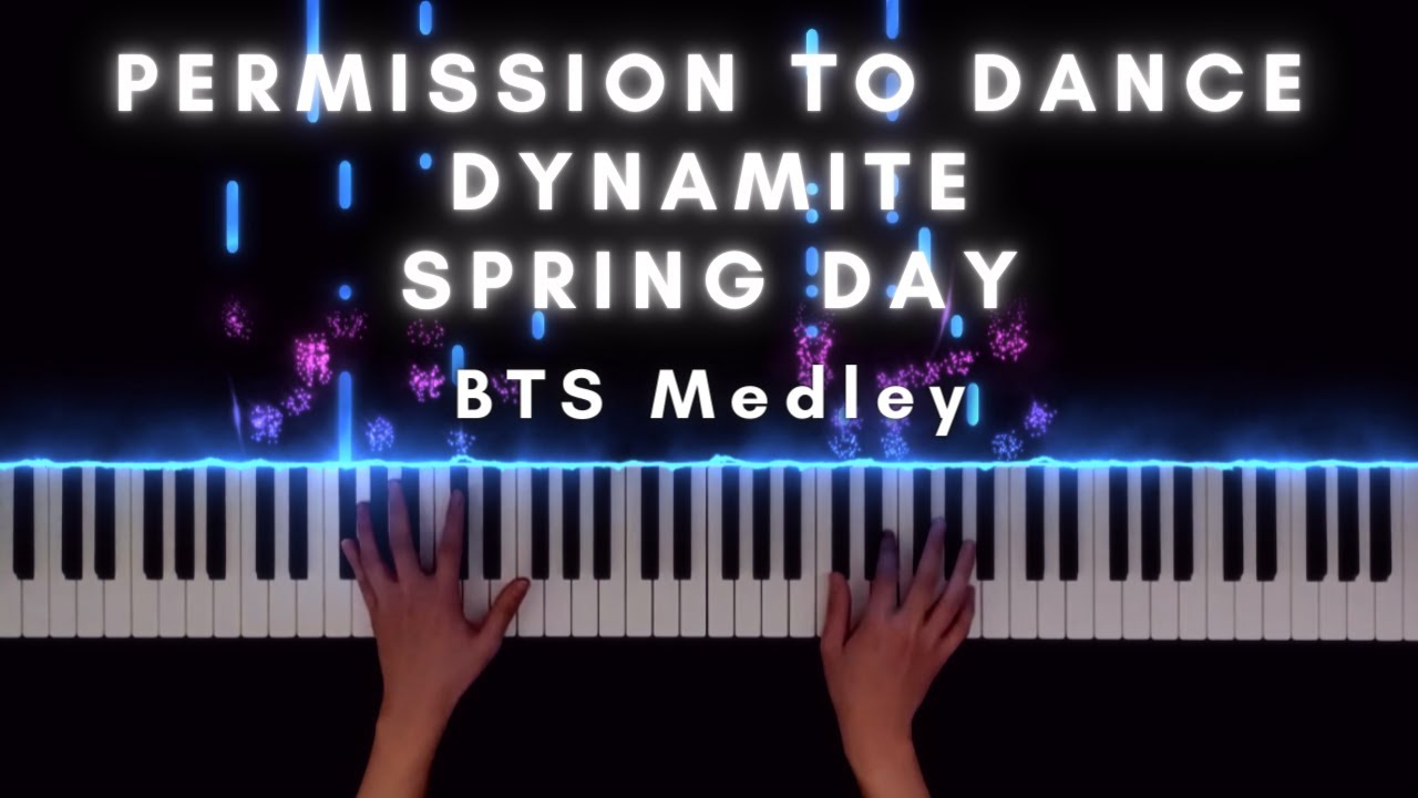 Permission to Dance x Dynamite x Spring Day - Mashup Medley - Piano Cover - Piano Tutorial