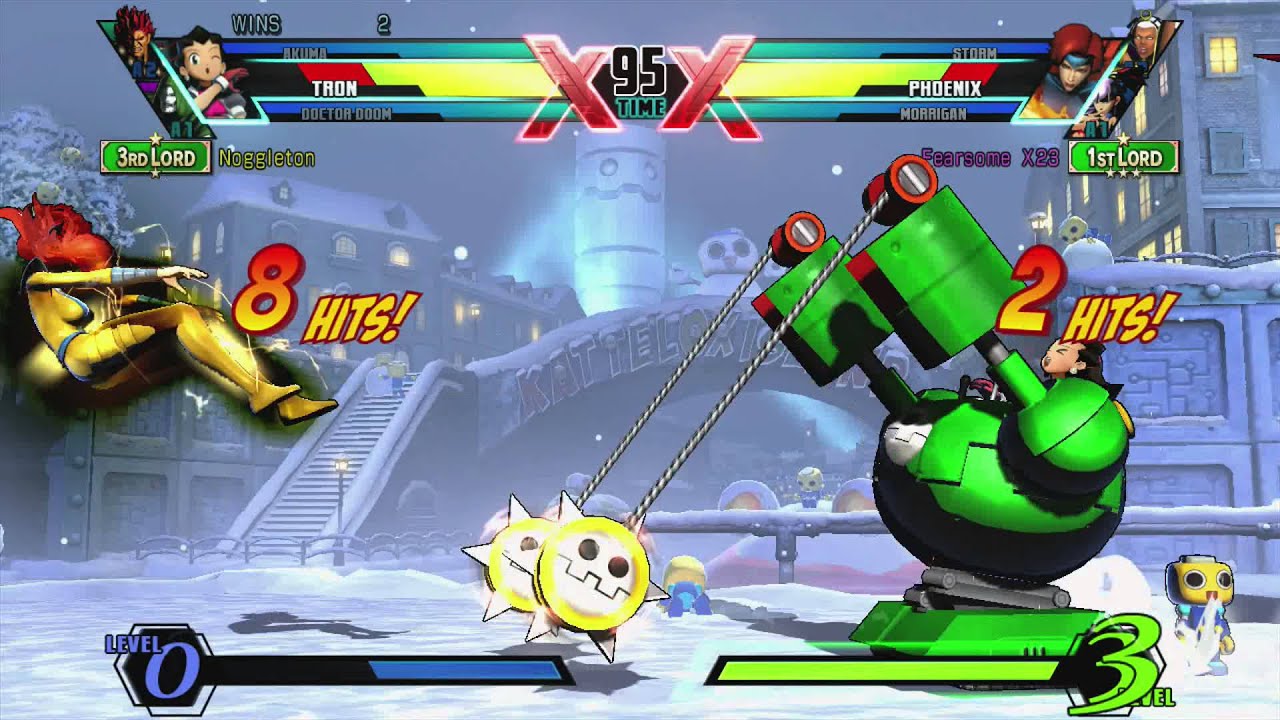 UMVC3 Ranked Matches HD (Morrigan, Phoenix, Storm)