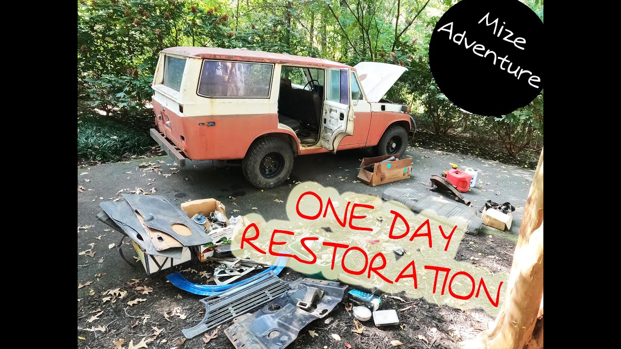 Reviving A 1976 FJ55 Toyota Landcruiser In One Day | FJ55 Repair | WILL IT RUN & DRIVE?