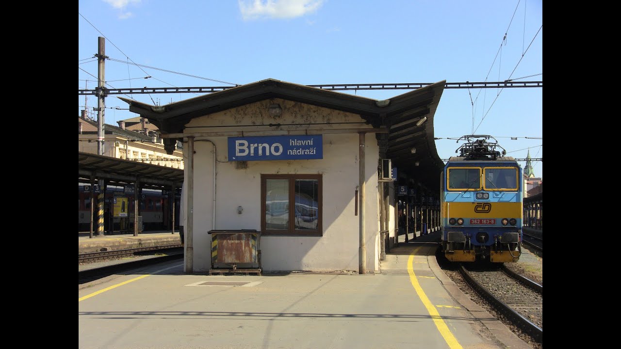 Vlaky ve stanici Brno hl.n. - 21. duben 2015