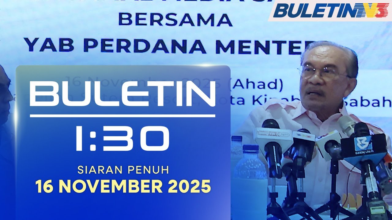 PM Dedah Wujud Kartel Seludup Dadah Masuk Malaysia | Buletin 1.30, 16 November 2025