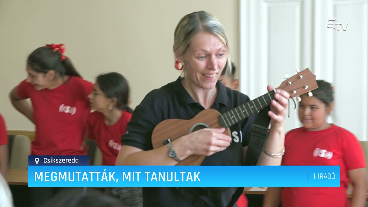 Megmutatták mit tanultak – Erdélyi Magyar Televízió