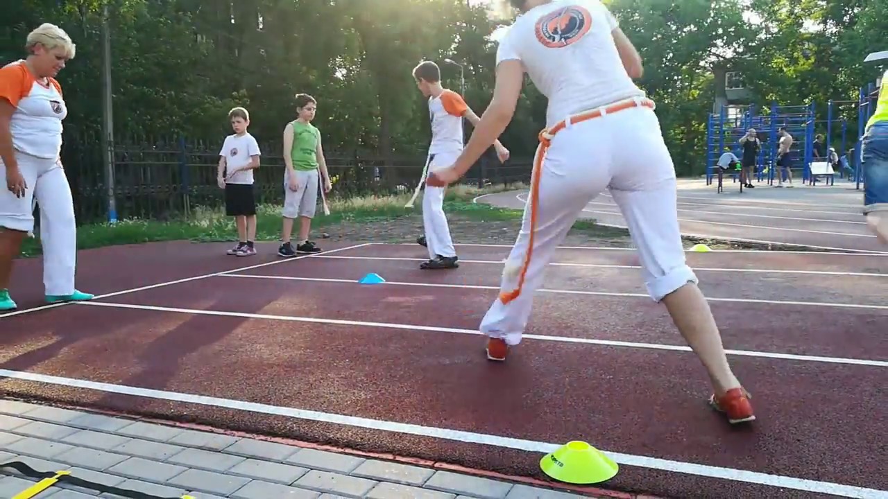 Summer trainings. International Capoeira Raiz Zaporizhzhia