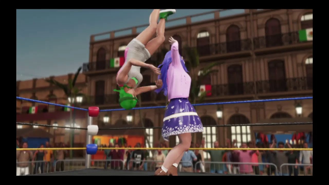 Miku vs. Mallow in 2 out of 3 Falls Match