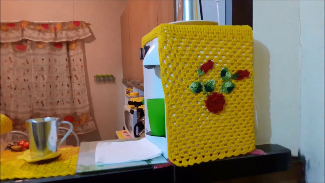 - Capa de   Crochê para purificador de água
