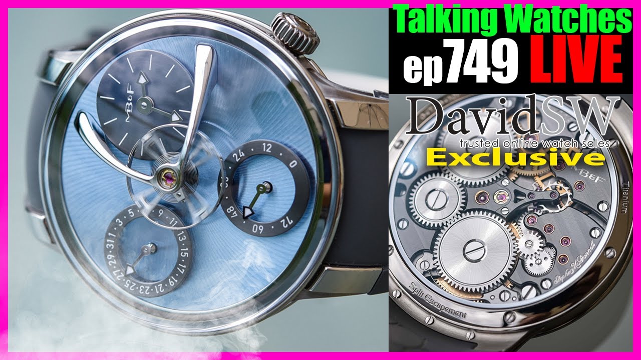 ep749 - Let's talk about the MB&F Legacy Machine Split Escapement EVO Edition!