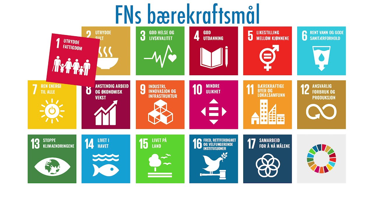 BÆREKRAFTSMÅL NR.1 UTRYDDE FATTIGDOM