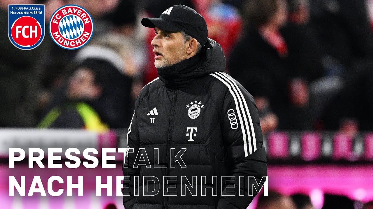 Pressetalk nach FC Heidenheim - FC Bayern | 🇩🇪